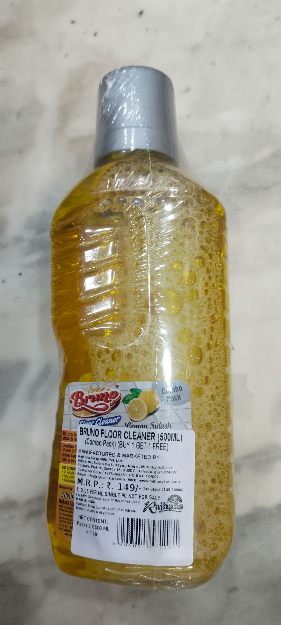 Bruno floor cleaner 1+1 free 500 ml