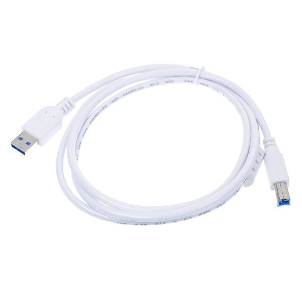 USB Printer Cable 3 Mtr 2.0V (White)