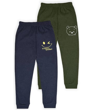 J&JP Pack of 2 Boys Cotton Blend Trackpant ( Multicolor )