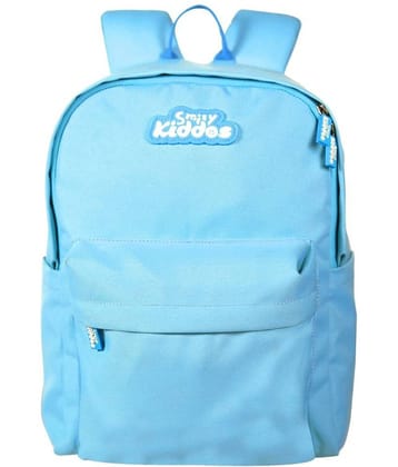 SmilyKiddos 10 Ltrs Blue Polyester College Bag