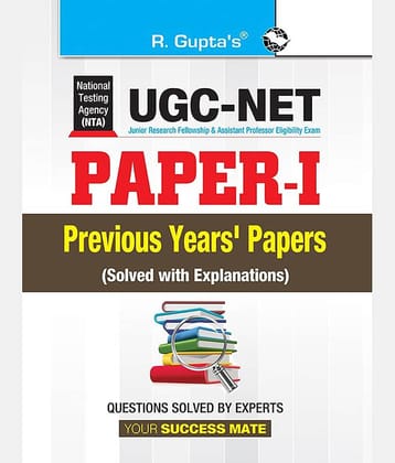 NTA-UGC-NET (Paper-I) Previous Years' Papers (Solved)