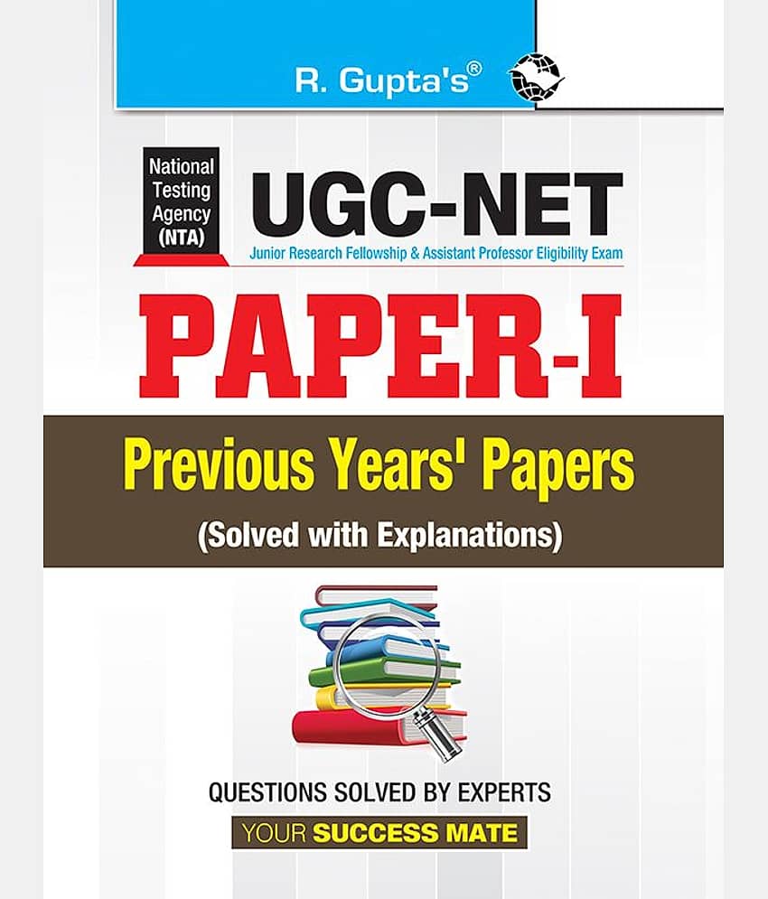 NTA-UGC-NET (Paper-I) Previous Years' Papers (Solved)