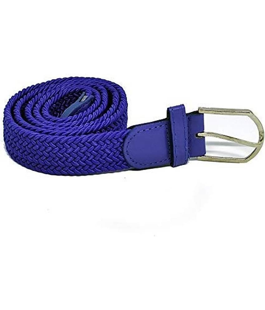 Livisorb - Blue Nylon Men's Casual Belt ( Pack of 1 )