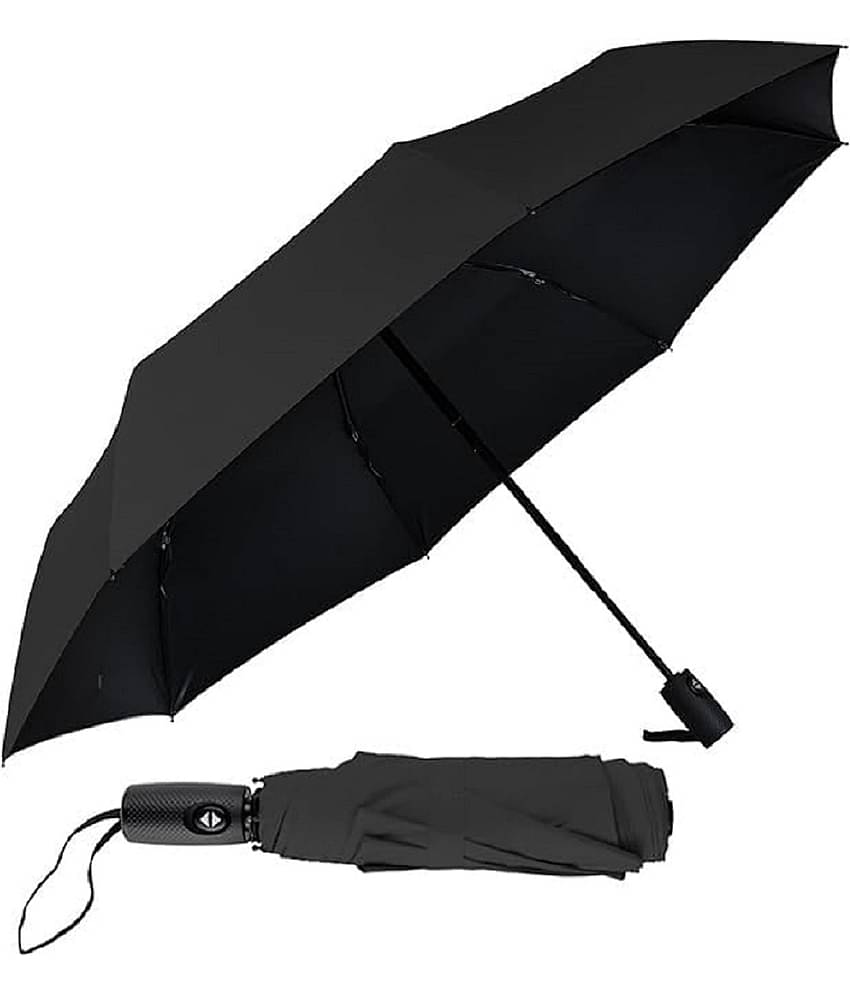 EIGHTEEN ENTERPRISE Black 2 Fold Umbrella