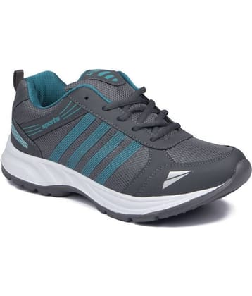 ASIAN WONDER-13 Gray Men's Sports Running Shoes