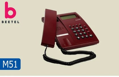 Beetel M51 Red Telephone