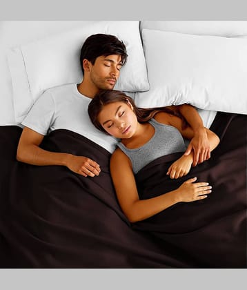 UrbanArts Fleece Solid Single Bed Blanket ( 228 cm x 152 cm ) - Maroon ( Pack of 2 )