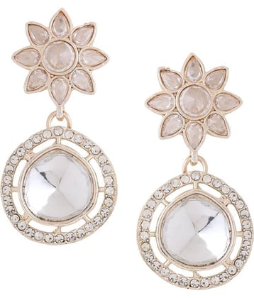 VIRAASI - Golden Danglers Earrings ( Pack of 1 )