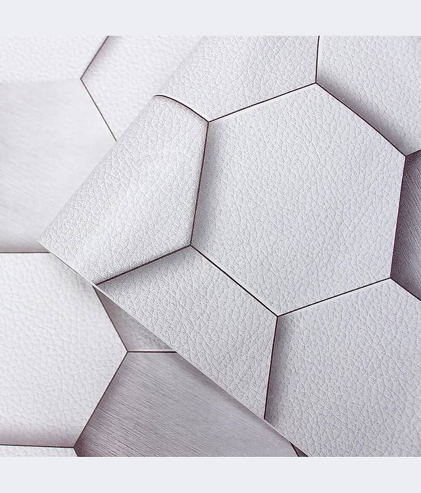 Wow Interiors Geometric Wallpaper ( 45 x 500 ) cm ( Pack of 1 )