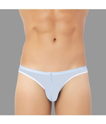 Bruchi Club Pack of 1 Elastane Bikini For Men's ( Light Blue )