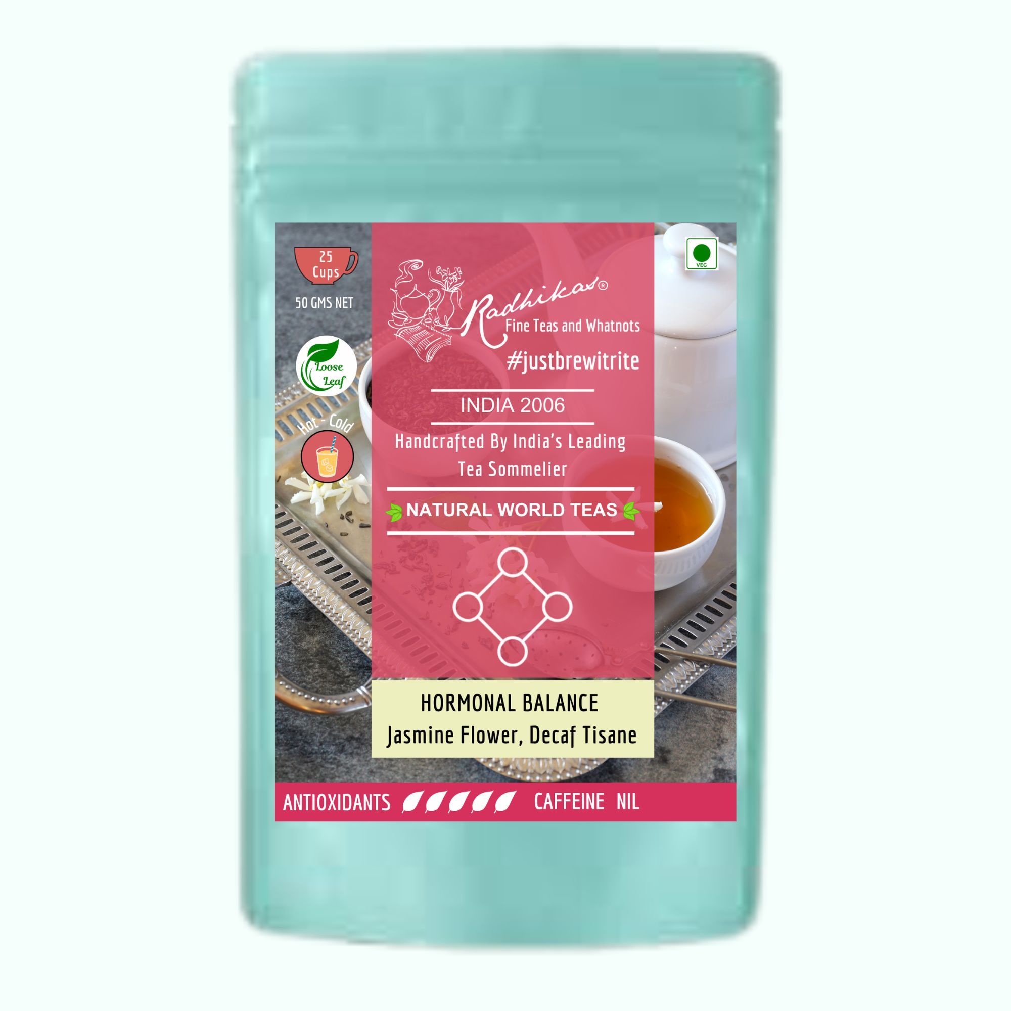 HORMONAL BALANCE Jasmine Flower Decaf Tisane