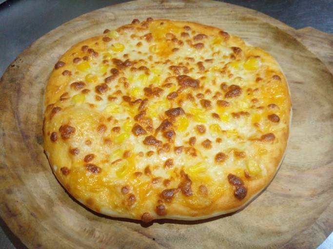 7" Regular Corn Pizza