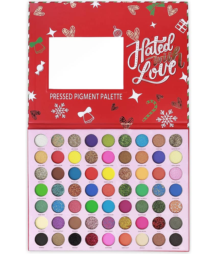 BLUSHIS 63 Color Pressed Pigment Eyeshadow Palette, 200gms