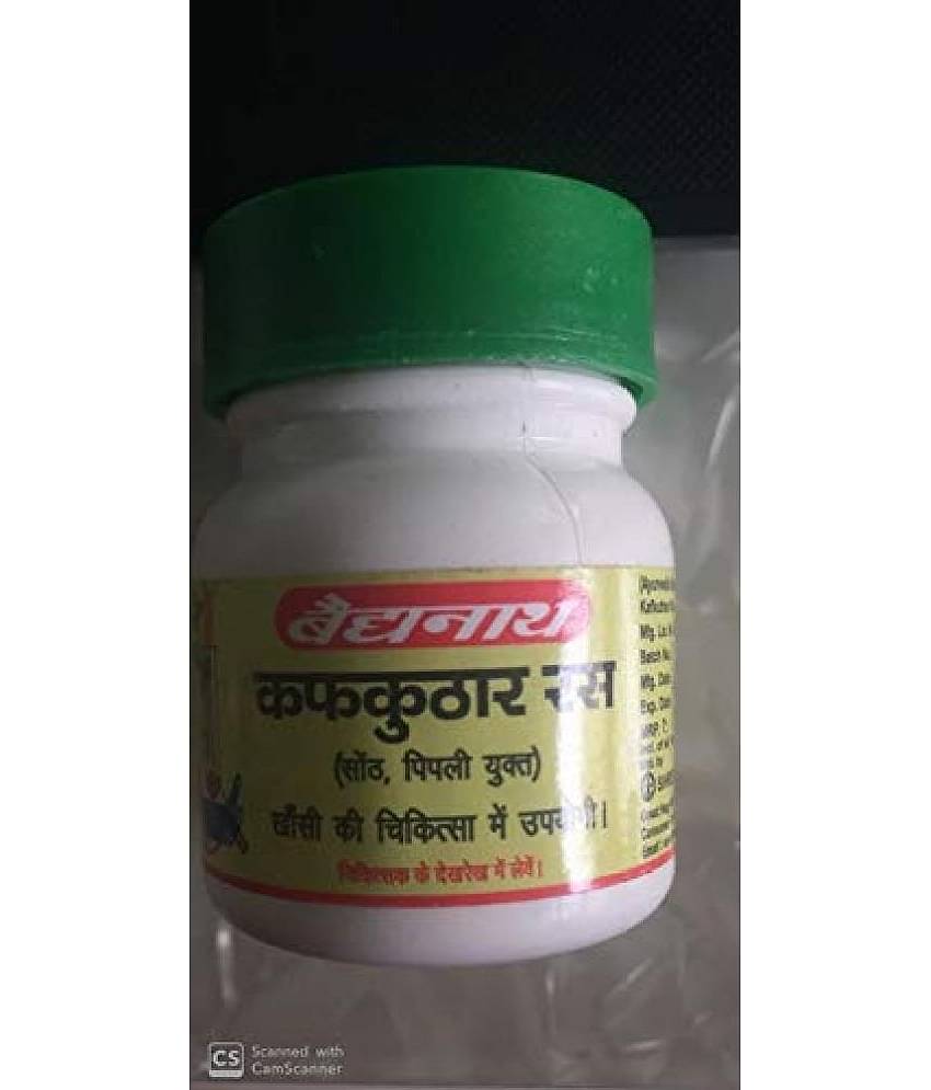 Baidyanath Kafkuthar Ras Tablet 80 No.S Pack of 4
