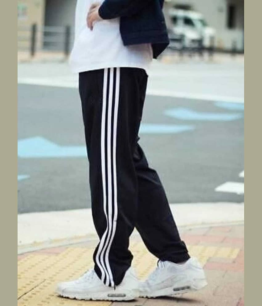 Alexender Black Polyester Men's Trackpants ( Pack of 1 )