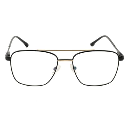 TERRY & CO | Zero Power Blue Cut Eyeglasses | Metal Frame | Small Size | Anti-Reflective, UV Protection, Lightweight | Spring Hinges | Unisex