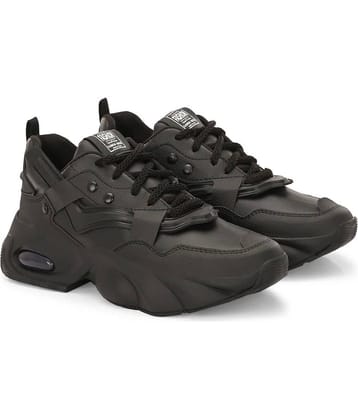 HATTOUN Premium Sneakers for Men Black Men's Sneakers
