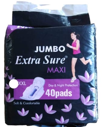 XXL Sanitary Pads Pack 40 - Soft & Comfortable