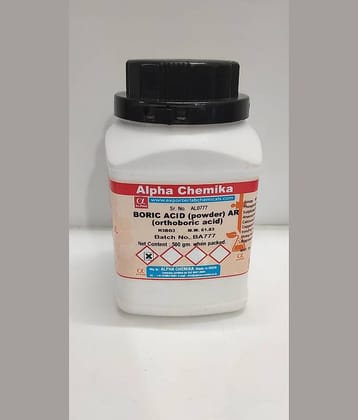 BORIC A---C----I----D (powder) AR (orthoboric) 500 GM