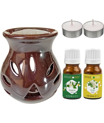 Peepalcomm Ceramic Aroma Oils & Diffusers Set - Pack of 5