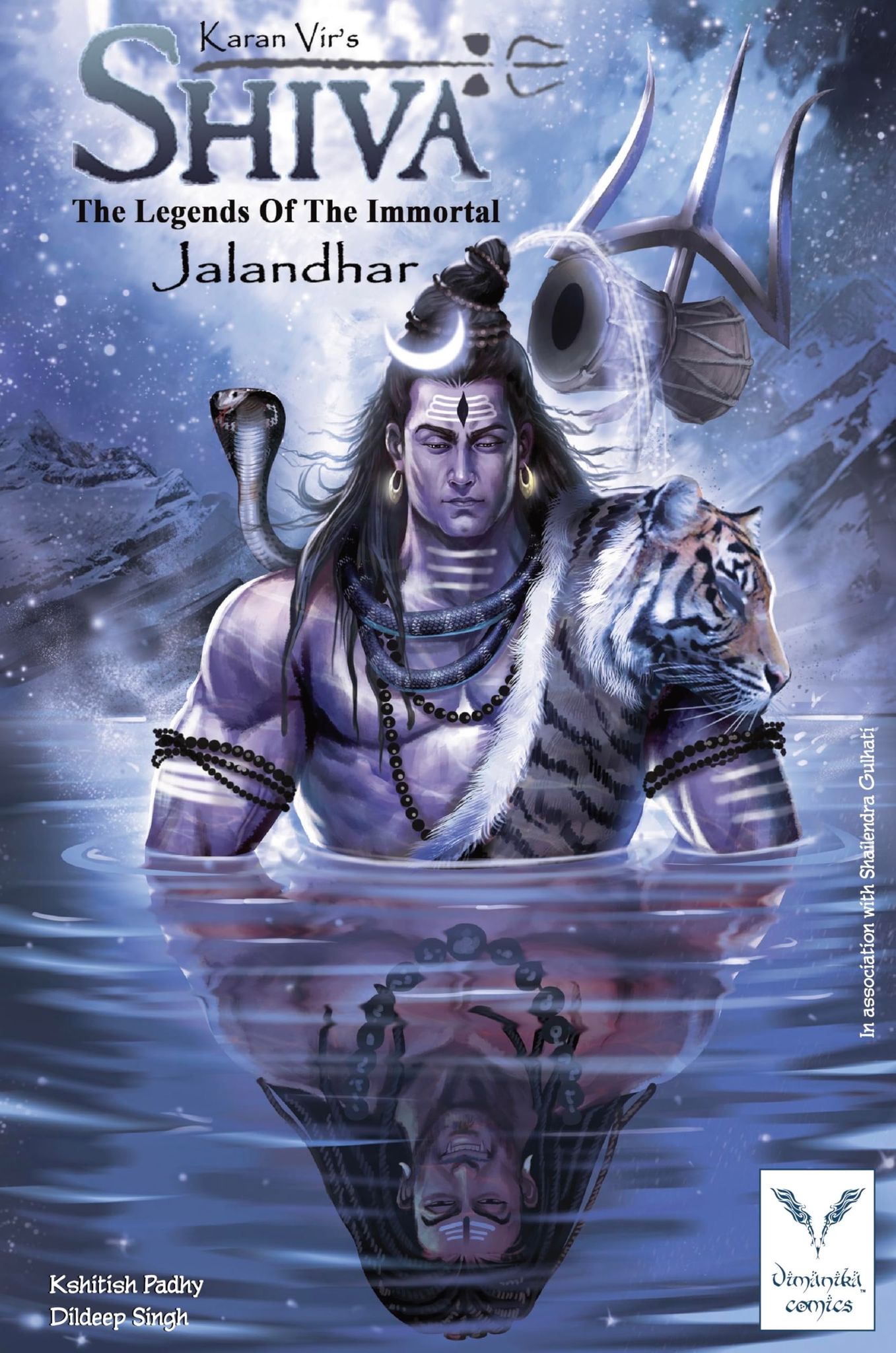 Vimanika Comics Shiva-The Legends of The Immortal - Jalandhar [Perfect Paperback] Karan Vir and Kshitish Padhy