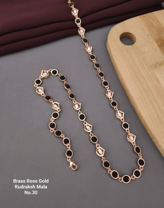 Captivity Gold Plated Rudraksha Mala
