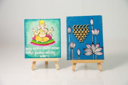 Handcrafted Canvas Painting | Decorative Wall Art | Elegant Home & Office Décor