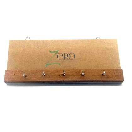 Brand Zero Rectangular Key Holder Combo of 5 Pcs - 12" * 5" * 0.75"