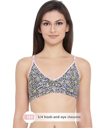 Clovia Cotton Non Padded Women's Everyday Bra ( Pink )