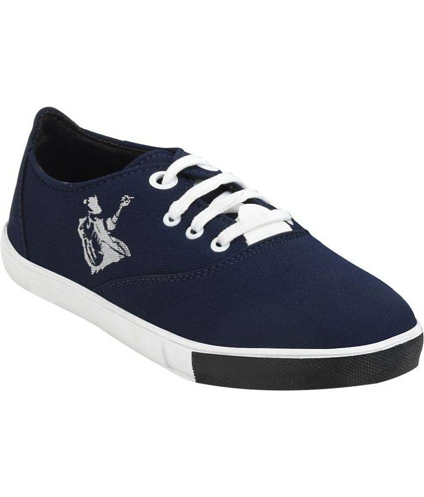 Kzaara 786-NAVY Lifestyle Navy Casual Shoes