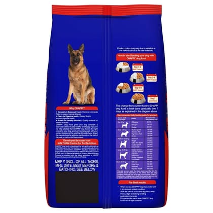 Chappi Chicken &amp; Rice Adult (1+ Years) Dry Dog Food 1kg