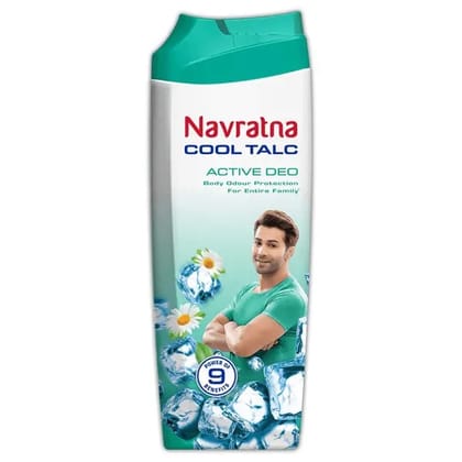 Navratna active deo cool talc 100 gm