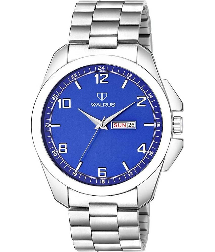 Walrus Silver Stainless Steel Analog Men's Watch