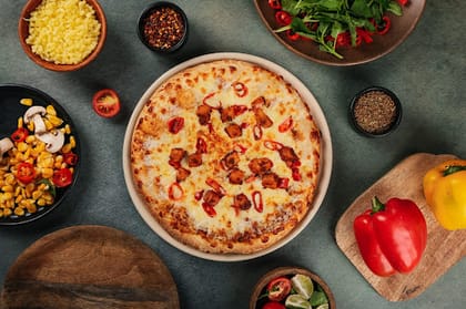 Roasted Paneer Pizza