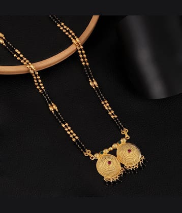 Bhagya Lakshmi Golden Mangalsutra ( Pack of 1 )