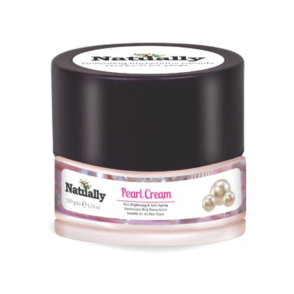 Natually Pearl Cream |Skin Brightening & Anti-Ageing | 180g