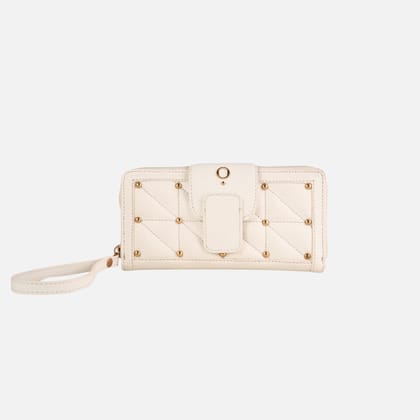 White Yvonne Ladies Wallet