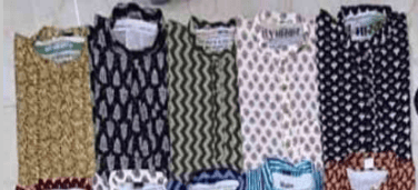 MENS COTTON KURTAS ( Colour : Anzac  -  SIZE  : 38 )