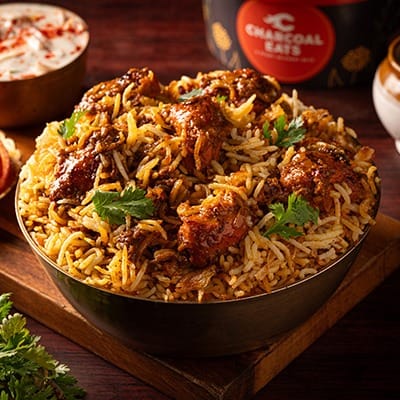 Lucknowi Chicken Biryani Bowl (Boneless)