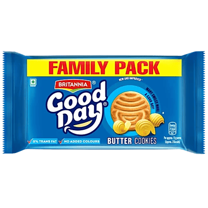 Britannia Good Day Butter Cookies, 565 g (5 x 113 g)