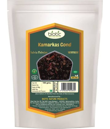 Biotic Kamarkas Gond (Salvia Plebeian)Palash Chunia Gondh Gummy 100 gm