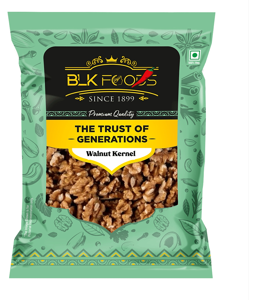 BLK FOODS Walnuts without shell(Akhrot giri) 200g g