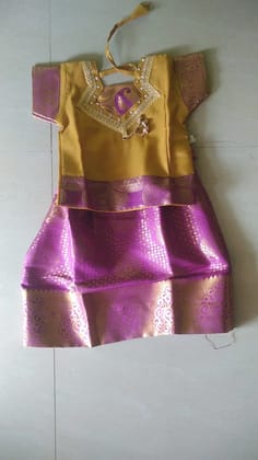 Elegant Fancy Kids Wear Dress SSR Sarees