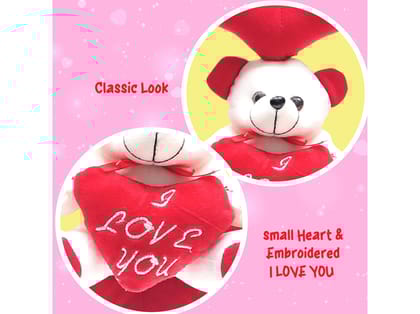 PlayMagic Teddy with Heart in Heart Ring