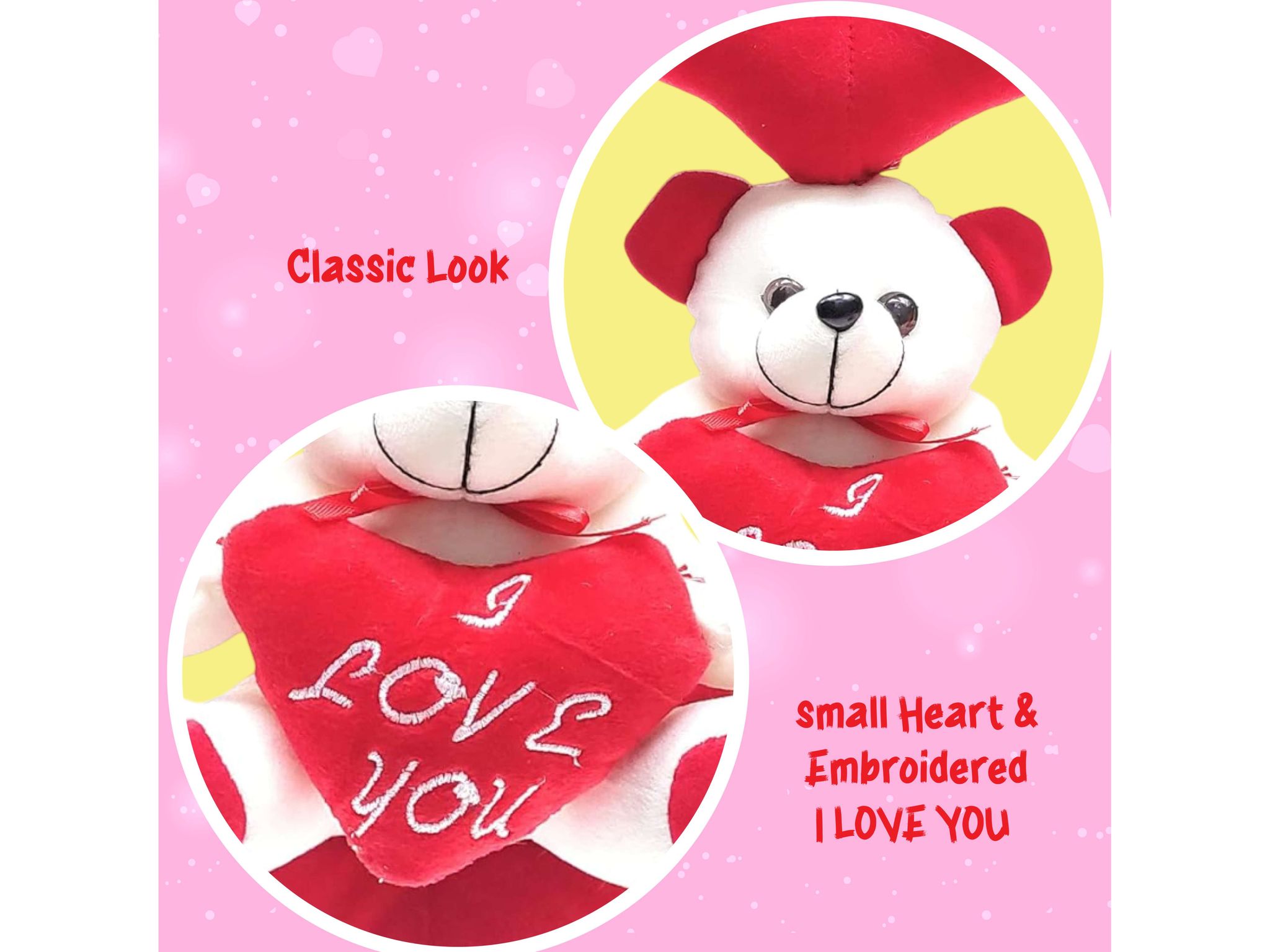 PlayMagic Teddy with Heart in Heart Ring