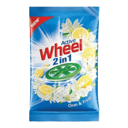 Wheel Detergent Powder Blue Rs.5/-