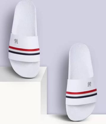 PERY PAO White Men's Slide Flip Flop