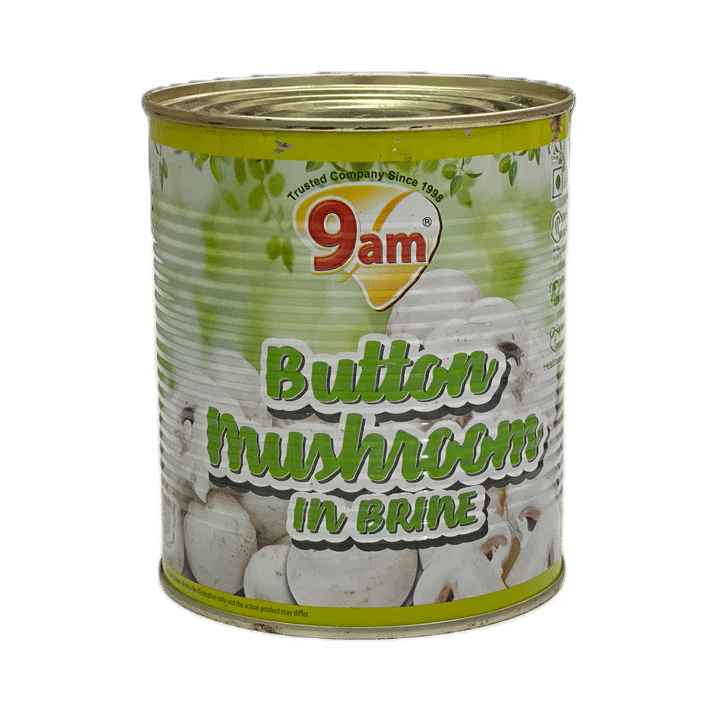 9am Button Mushroom, 800 gm