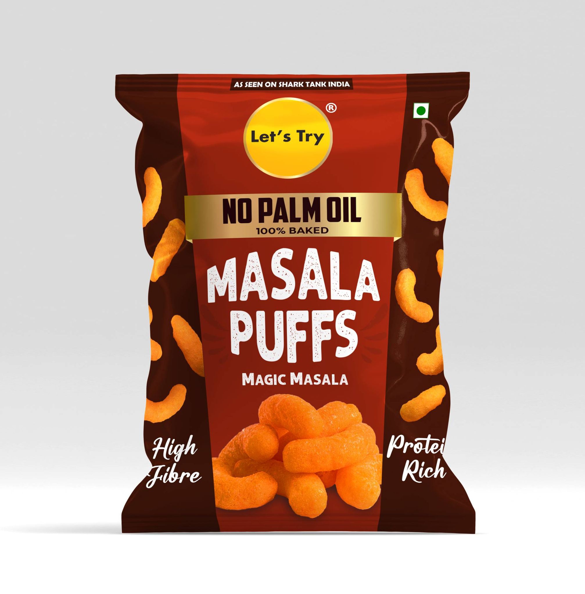 Let's Try Masala Puff - 57g
