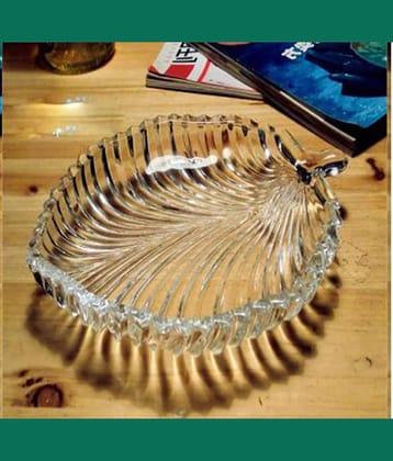 AFAST 1 Pcs Glass Transparent Full Plate